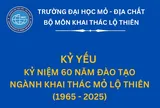 KỶ NIỆM 60 NĂM NGÀNH KHAI THÁC LỘ THIÊN (1965-2025)