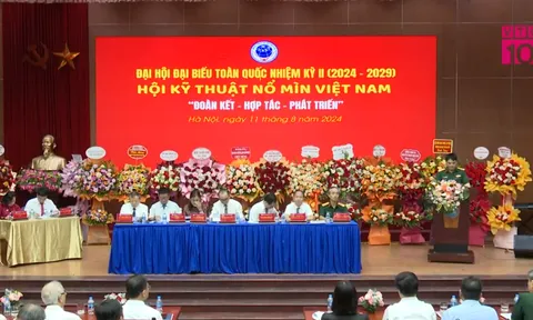 (VTC10) Đại hội đại biểu toàn quốc Hội Kỹ thuật Nổ mìn Việt Nam nhiệm kỳ II (2024-2029)