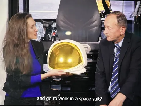 Space mining, Prof. Carsten Drebenstedt from the Freiberg University of Mining and Technology, Germany