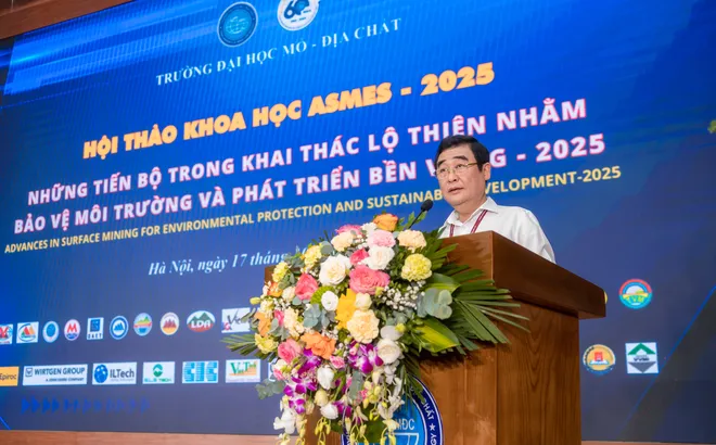 Hội thảo khoa học Asmes-2025 và Lễ kỷ niệm 60 năm đào tạo Ngành khai thác mỏ lộ thiên (1965–2025)